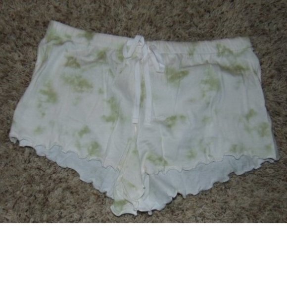 Womens Pajamas Green Small Good Dreams Only Top & Shorts Lauren Conrad Summer - Picture 3 of 9